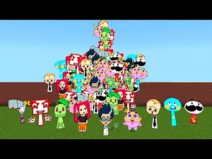 Sprunki OC PJ Masks added in Minecraft PE