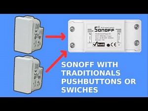 HOW TO ADD AN EXTERNAL PUSHBUTTON OR SWICH TO SONOFF BASE