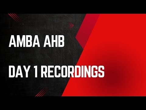 AHB Protocol Day 1: Introduction and Basics | AMBA AHB Workshop|| KT Semicon || All About VLSI ||