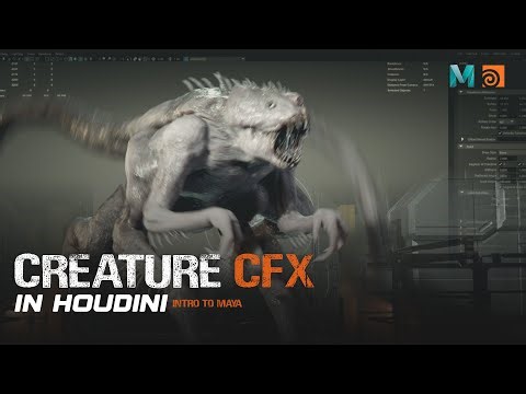 Creature CFX In Houdini | Introduction To Maya by Carlos Puigdollers (Creature FX Supervisor)