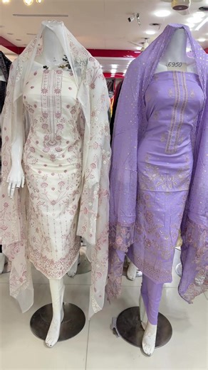 Latest Embroidered Summer Collection at Kashmir Mall