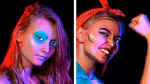 450K views · 1.1K reactions | Bright makeup ideas for party: | 5-Minute Crafts Family | Facebook