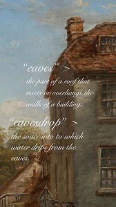 The Amazing Etymology of 'Eavesdropping' The original undercover operation? For more etymologies and histories, go to our channel. #history #etymology #historyshorts #historyfacts #linguistics | Histromax