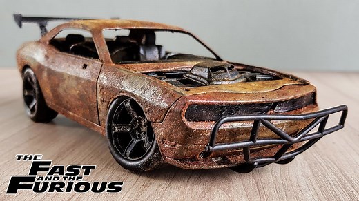Bringing Letty's Dodge Challenger Muscle Car to Life