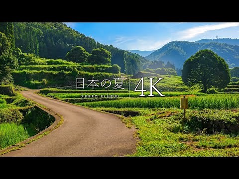 [My Summer Vacation] 12 Nostalgic Japanese Summer Scenes - JAPAN in 4K