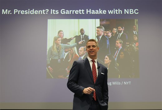 NBC News’ Garrett Haake returns to SMU for Sammons Lecture
