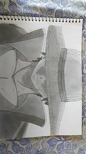 one piece drawing easy quick || straw hat monkey d Luffy drawing easy quick || Luffy drawing easy