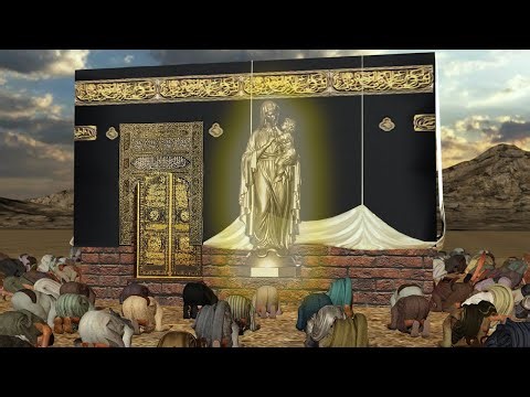 Nabi Muhammad Penyembah Patung Bunda Maria dan Bayi Yesus