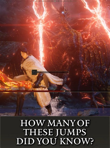 Jumping is the greatest addition to Elden Ring's combat! Follow for more Elden Ring content! 🎮 #eldenring #fromsoftware #ShadowOfTheErdtree #nightreign #gaming