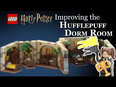 Improving LEGO Hogwarts 5: The Hufflepuff Dorms