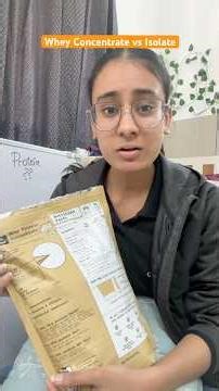 Stop Wasting Money on Protein ❌ (Isolate vs Concentrate) #wheyprotein #wheyproteinreview #shorts