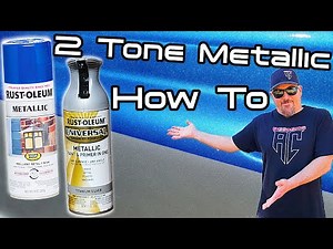 How To SPRAY PAINT Your Car (Metallic Cobalt Blue & Silver) 2 Tone + 2K Clear at Home (Super EZ)