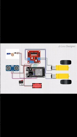 Obstacle Avoiding Robot using ESP32 | Embedded Systems Project