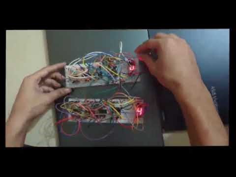 Voting machine system - Digital Logic and Circuit Lab