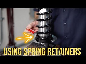 How To Use a Coilover Spring Retainer (One Piece) - Aldan American