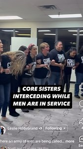 One thing about the Core sisters - they are gonna pray like you can’t imagine for the men of God and each other!! @corerevivalcenter @coregroupmentorship | Jenny Weaver Worships