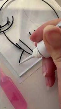 Tree Trunks .Painting on glass #adventuretime #coloring #usa #drawings #relaxingvideo