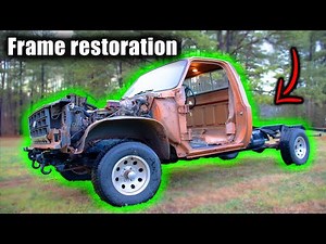 1979 Chevy Square Body Gets TORE APART For Frame Restoration