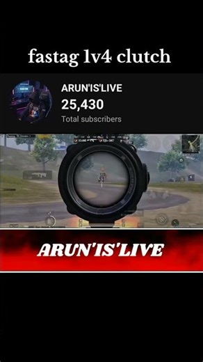 fastage 1v4 clutch || #bgmi #gaming #shorts