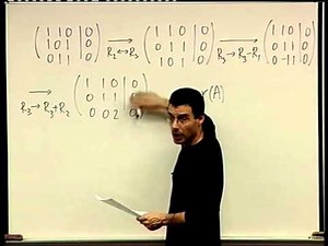 29 - Determining linear independence