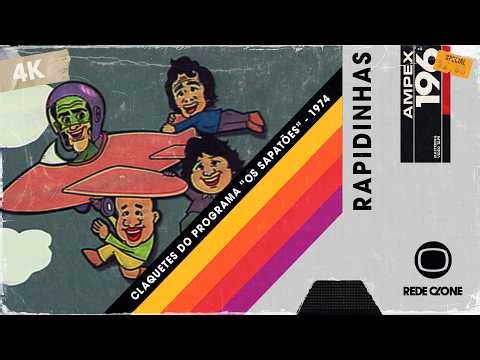 [Quick Takes] - Clapperboards from the "Os Sapatões" Program - ENTUPI NETWORK (1974)