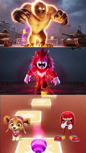 Sonic x Paw Patrol Tiles Hop - Can You Beat My Score? 🔥 #tileshop #shorts #sonic