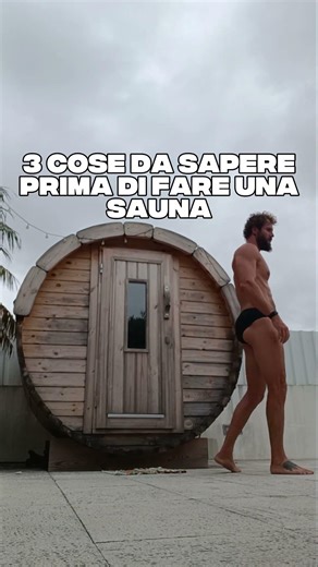 3 cose da sapere prima di fare una sauna