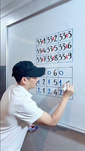 33 times table, kids 😜#maths