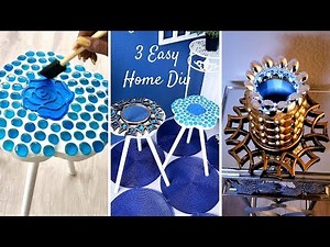 HOW TO DIY UNIQUE PIECES WITH KITCHEN ITEMS - QUICK AND EASY HOME DECOR IDEAS!