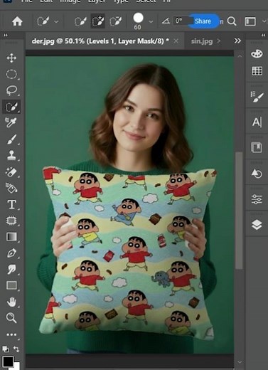 Make Custom Pillow Designs Using Photoshop Mockup Techniques