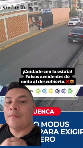 🤬🥵Descubre cómo operan algunos para simular accidentes de moto y estafar a conductores ¡Mantente alerta!#Estafa #AccidentesFalsos #Motociclistas #SeguridadVial #NoTeEngañen Prevención CuidadoEnLaRuta | El pinta TV