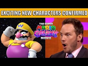 Chris Pratt CONFIRMS NEW EXCITING Characters For The Super Mario Galaxy Movie