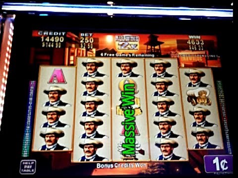 Amazing Better Than Handpay Bonus Win!! Rawhide Slot