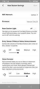 how to turn on sensor announcement on simplisafe from app