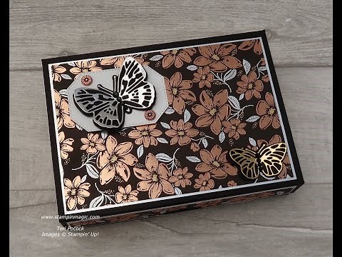 Simply Elegant - Card Box for A2/A6 Cards