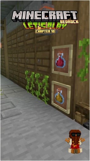 I Built a Storage Room below the Witch Farm | Minecraft Survival Short