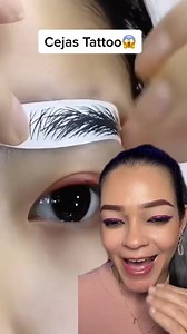 2.8M views · 65K reactions | CEJAS TATTO Esto sí que es una brujería Las ameeeeee, obviamente no duran como un tatuaje pero te saca de apuros mi amor❤️ Las compre en la página de Shein. Solo deben descargar su aplicativo de Shein y en su perfil buscan afiliado Shein y agregan mi código de referencia BR42553O y las obtienes más económicas殺殺殺 | Thandymakeup | Facebook