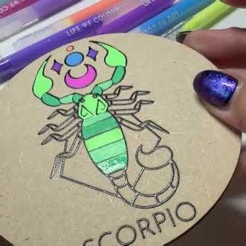 How to use Gel pens | Satisfying pens | Life of Colour