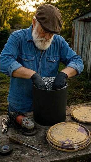 Grandpa Turned Old Plastic Bucket into Stunning Modern Pendant Lights! 🤯