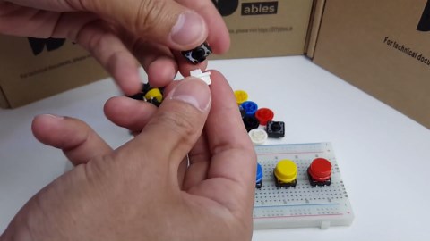 DIYables Push Button with Cap for Arduino, ESP32, ESP8266, Raspberry Pi, 20 Pairs: Amazon.com: Industrial & Scientific