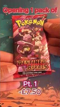Profit or lost pt.1(Opening 1 pack of Destined Rivals)