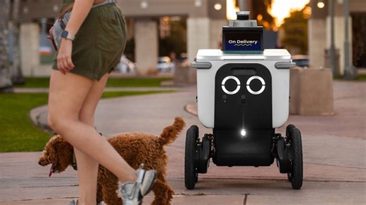 Delivery robot collides with California man’s mobility scooter