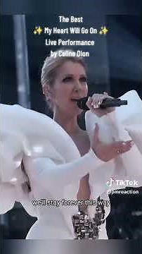 Celine Dion live performance my heart will go on #vocallegend #popstarlife #celinedion #popmusic 🔥🎤🎉