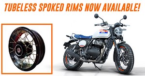 Royal Enfield Bear 650: Spoked Tubeless Wheels Now Available!