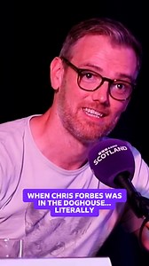 “It was after a night out, of course.” Chris Forbes remembers the time he hunkered down in the only shelter available. Breaking the News | Listen on BBC Sounds Via BBC Radio Scotland #BreakingTheNews #ChrisForbes #RSVis | BBC Scotland