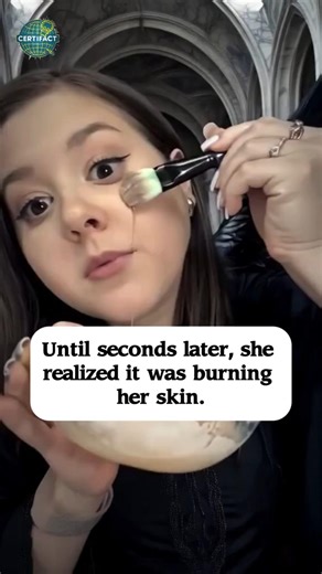 She Heated Her Face Mask Too Long… The Result Was Permanent
