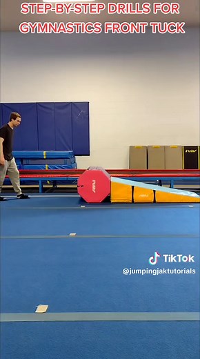 These are the Drills I use to coach Front Tucks in Gymnastics. Depending on the student, not all Drills are always needed and the amount of time spent on each one varies. practice with a professional. #howto #gymnastics #fronttuck #flip #jumpingjaktutorials #howtofronttuck #howtofrontflip #punchfronttuck #frontflip #gymnasticstutorial #learngymnastics #tumblingtutorial #tumbling #tricking #flips #stunts #acro #howtoflip #fliptutorial #tutorial #tutorials #fronttucktutorial #frontfliptutorial #pa