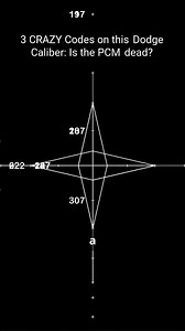 Three CRAZY Codes on this 09 Dodge Caliber! Is the PCM already toast, or is there a hidden gremli...