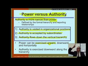 Organization Theory and Design- Chapter 10 - Part 2 - Conflict, Power, and Politics