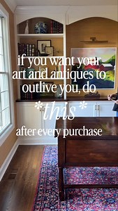Your kids will thank you someday, and it only takes two minutes! 🤍 Share this post with your family, and save to refer back to each time you add to your collection. 🤍 Each time you add new art, or an antique, to your collection take a 3x5 index card and write down the following: 📚 The buyer’s name and birth date (Yes! That’s you! I know it seems silly, but it is important.) 📚 A brief description of the item (i.e. “19th century famille rose medallion bowl”, or “Early 20th century Fauvist port